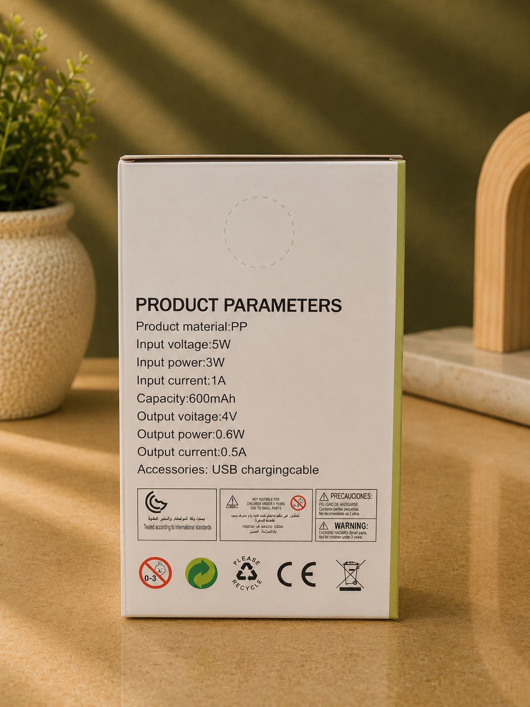 Panda Rechargeable Lamp