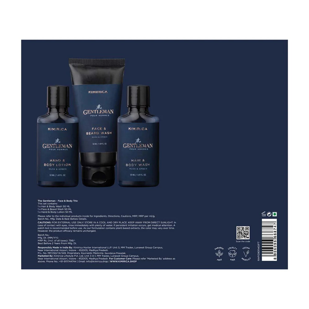 Gentlemen Bath Care Trio