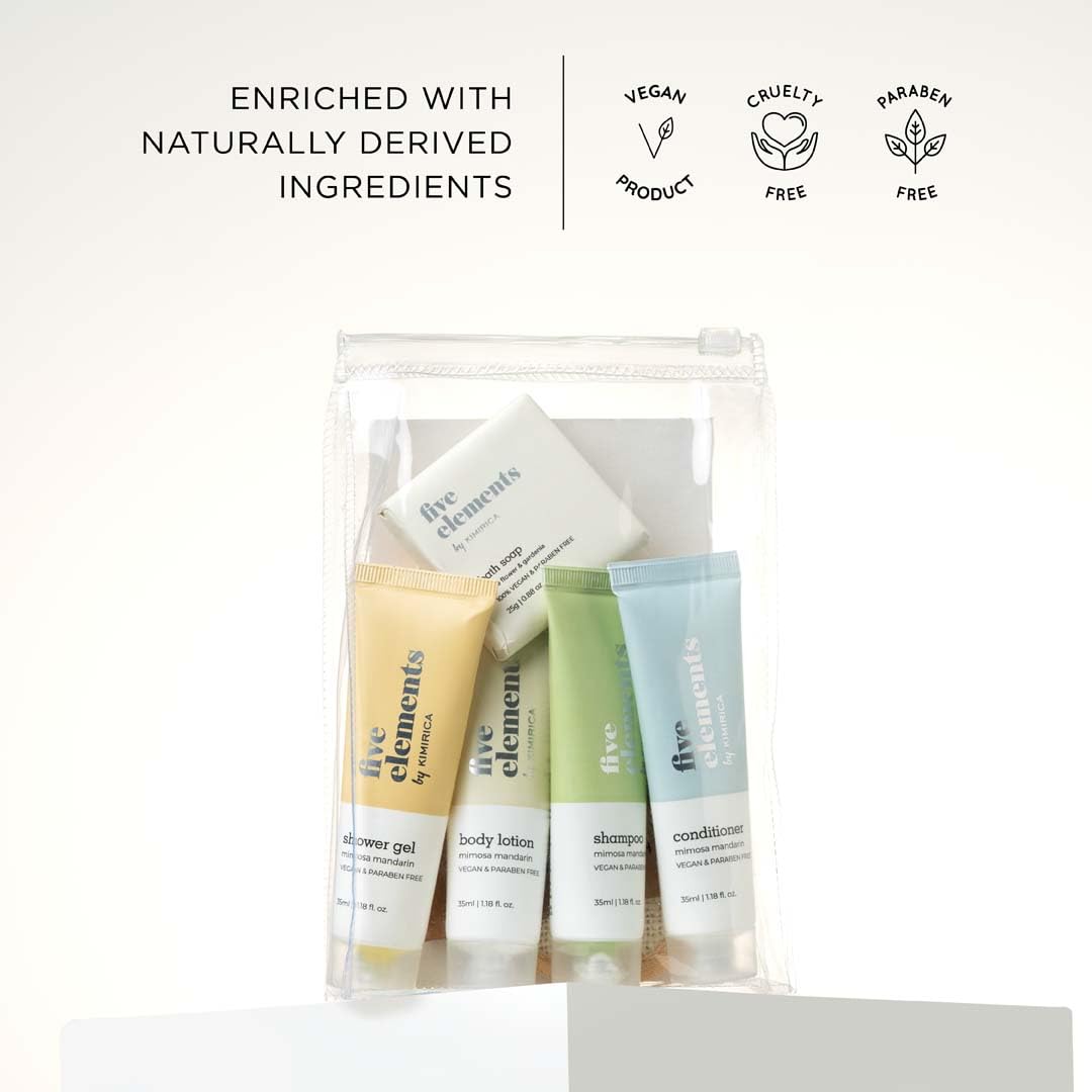 Five Elements Travel Pouch Gift Set