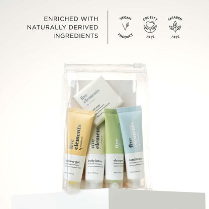 Five Elements Travel Pouch Gift Set