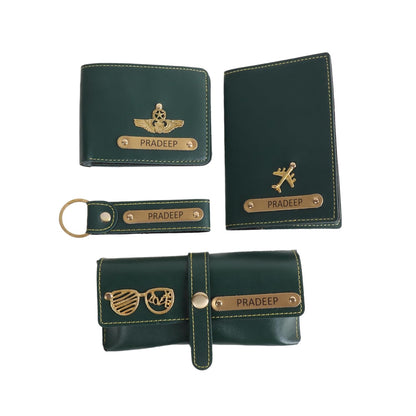 Personalized All in One Men's Combo (4 pcs) - Olive Green