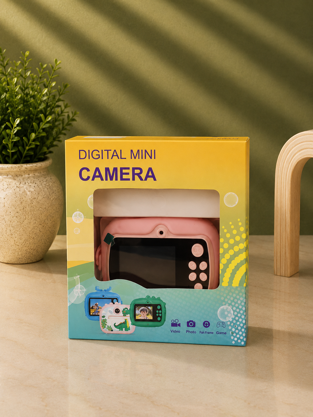 Kids Instant Print Digital Camera – Playful Kitty Edition