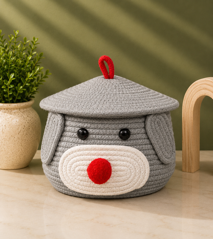 Storage Basket – Santa Claus Christmas , Teddy Bear,Puppy