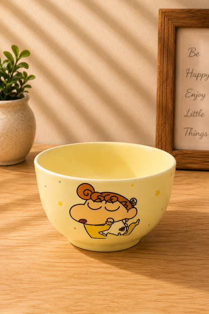 Shinchan Cartoon Ceramic Bowl