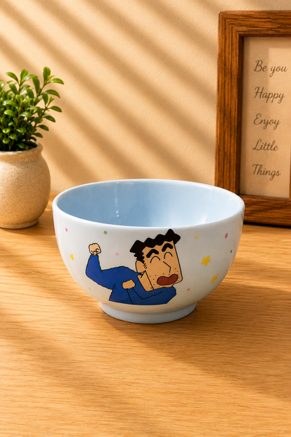 Shinchan Cartoon Ceramic Bowl
