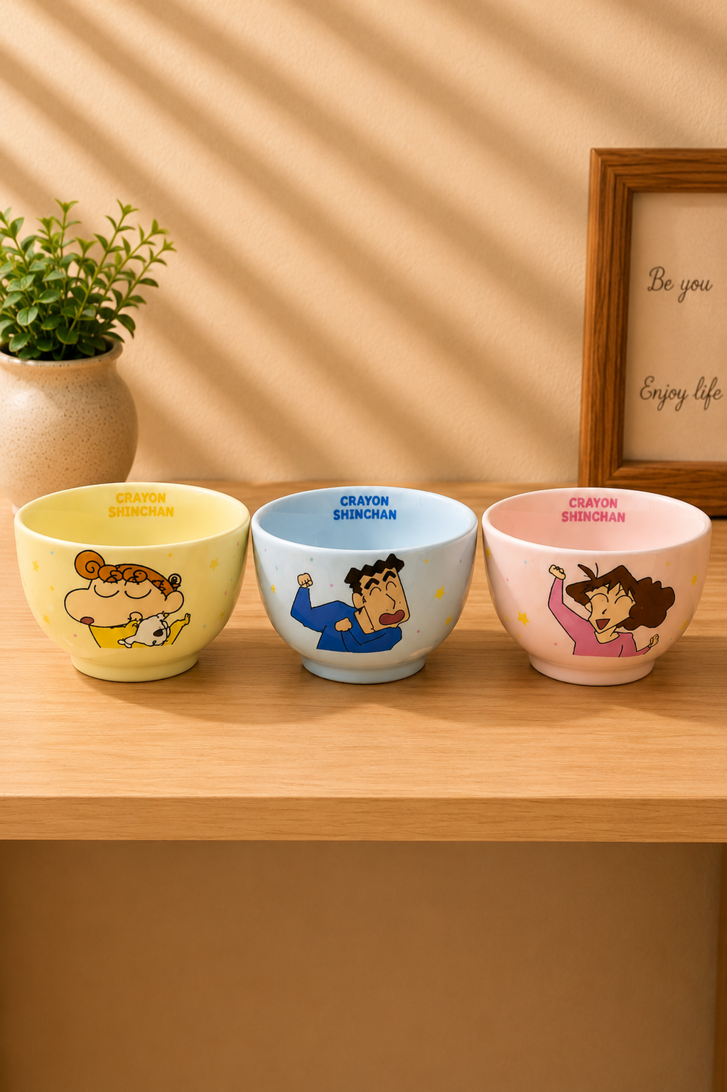 Shinchan Cartoon Ceramic Bowl