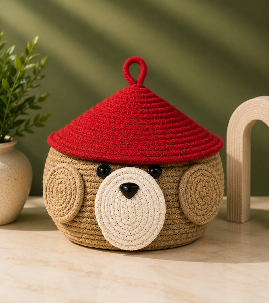 Storage Basket – Santa Claus Christmas , Teddy Bear,Puppy