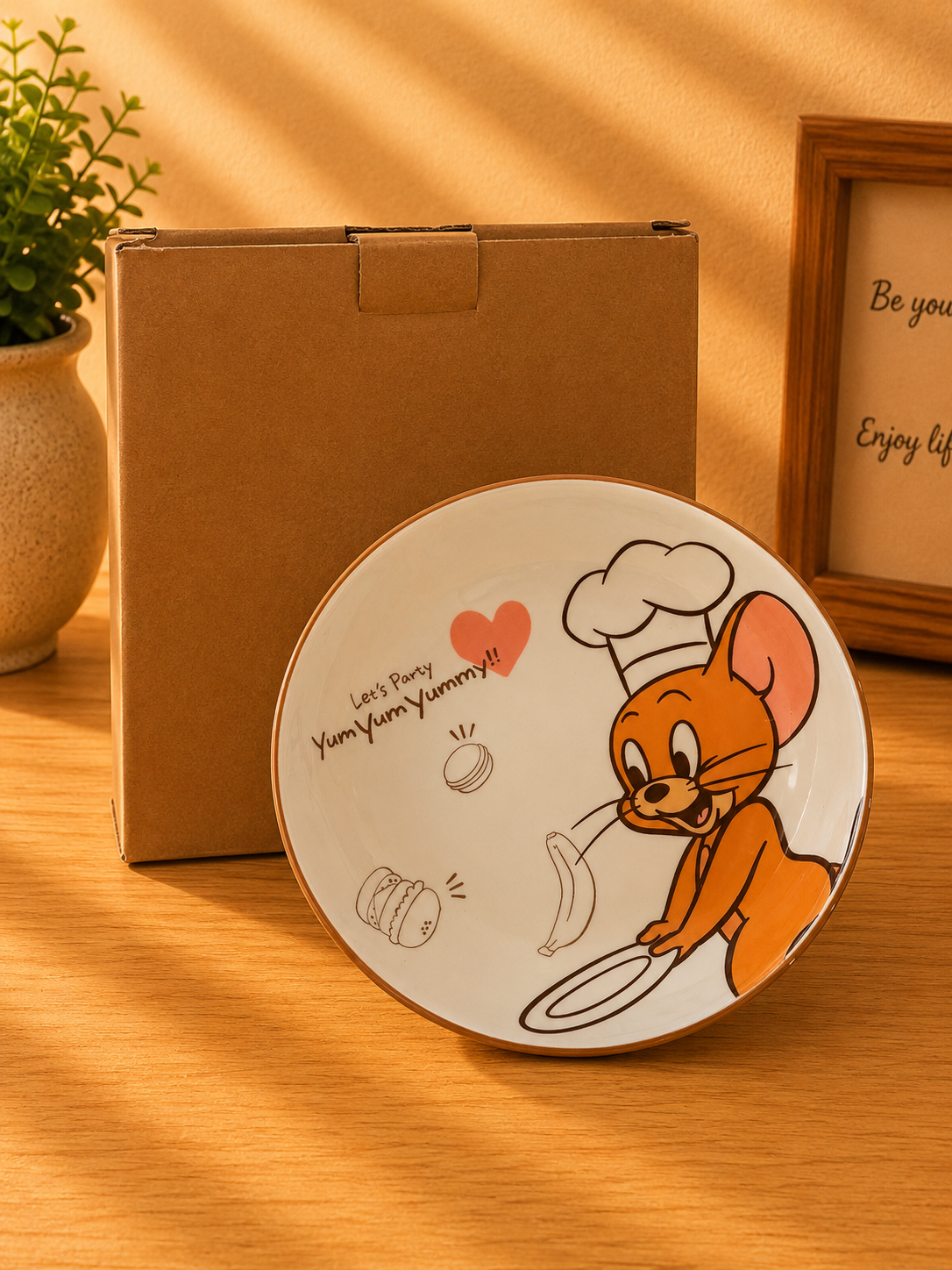 Tom and Jerry Ceramic Deep Snack Plate