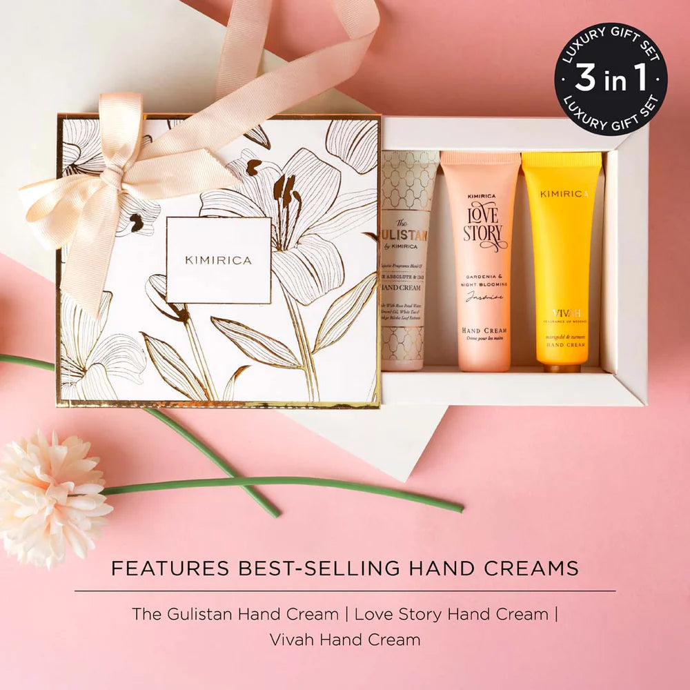 Kimirica Hand Cream Trio Gift Set