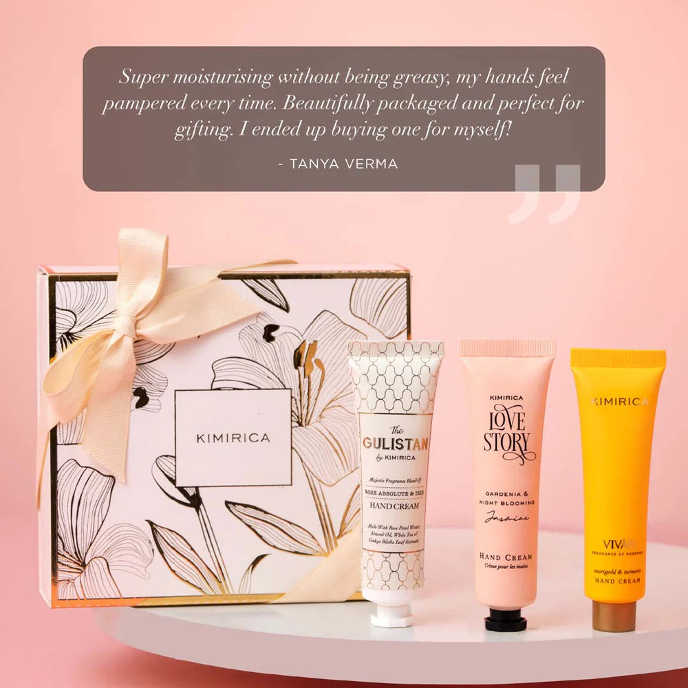 Kimirica Hand Cream Trio Gift Set
