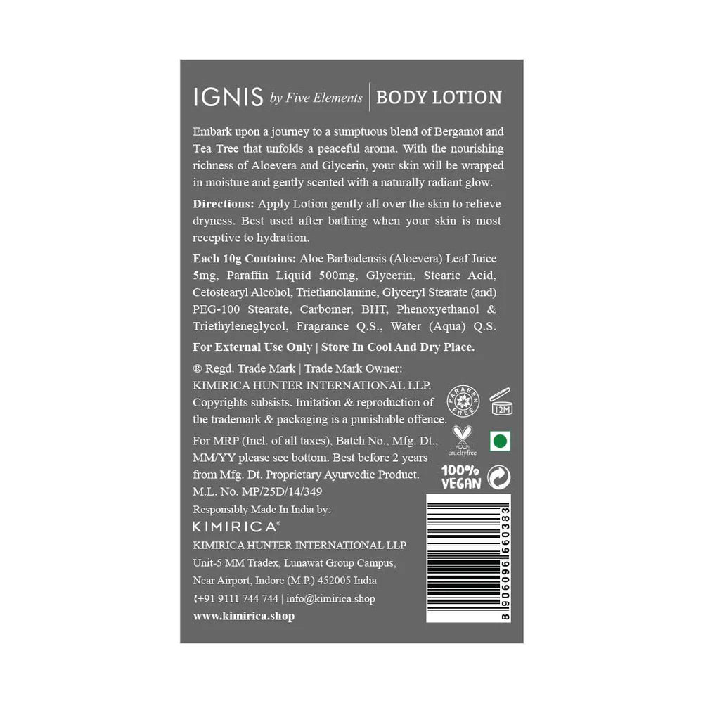 Ignis Shower Gel & Body Lotion Duo