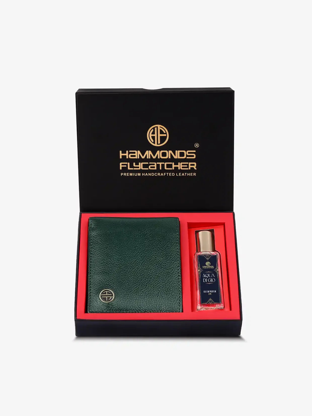 Gift for Men & Women Combo - Genuine Leather Wallet & Perfume Giftset - Leather Wallet- Birthday Special & Unique Gift Ideas