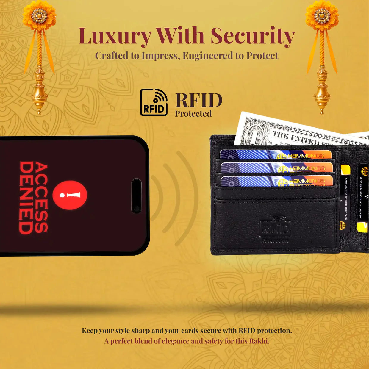 Men's Leather Gift Set Combo: Wallet & Belt - Birthday, Anniversary, Father's Day or Raksha Bandhan Gift