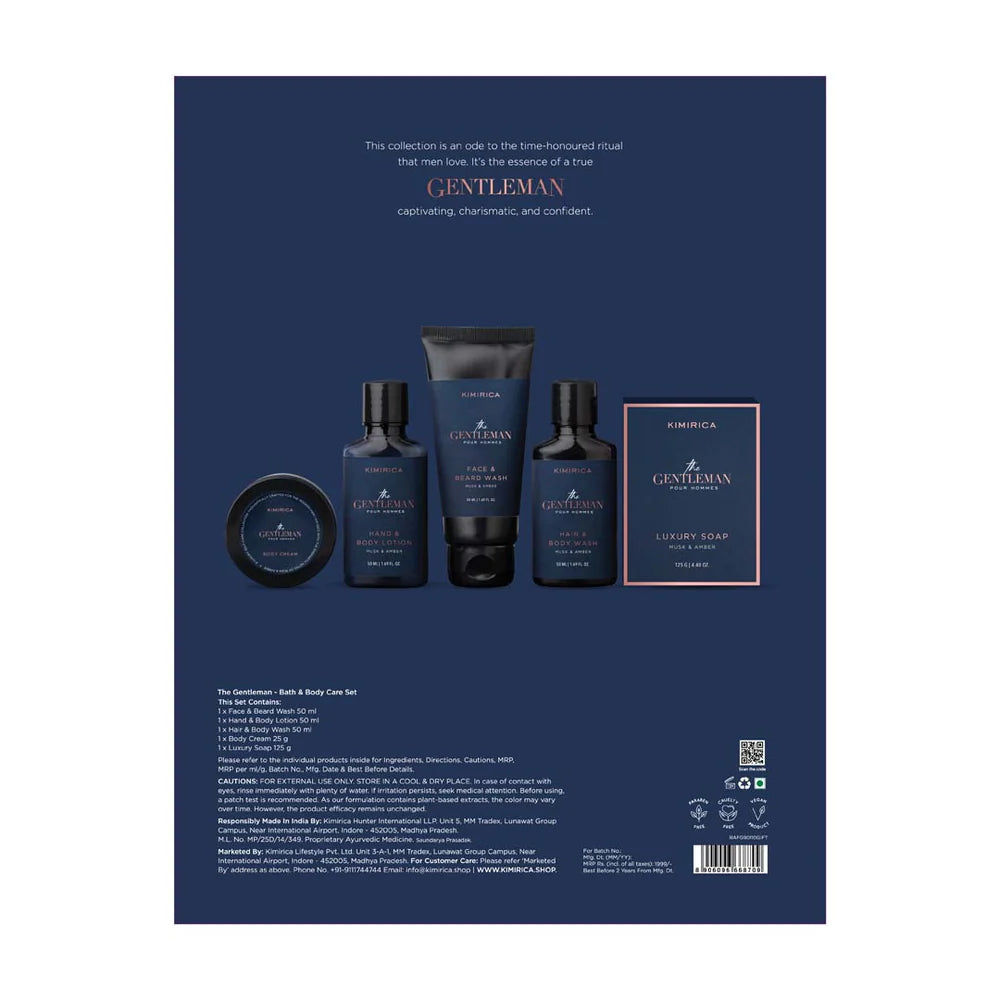 The Gentleman- Bath & Body care set